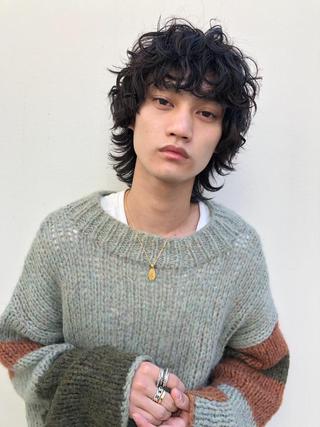 パーマ カラー メンズ 💝髪質改善💝_ chlom🌸春🌸のヘアスタイル
