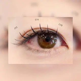 マツエク・マツパ sii. eyelashのマツエク・マツパデザイン