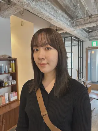 ミディアム 🧣misaki 🧣のヘアスタイル