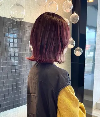 ミディアム 武田 美羽のヘアスタイル