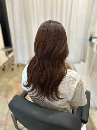 カラー 大澤 菜奈子のヘアスタイル