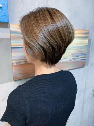 ショート カラー Beach 代表 KENTAのヘアスタイル