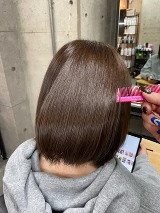 ミディアム カラー カットモデル募集￤ 髪質改善📛Nanaのヘアスタイル
