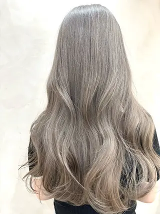 ロング カラー マンツーマン施術/ ダブルカラー/アリサのヘアスタイル