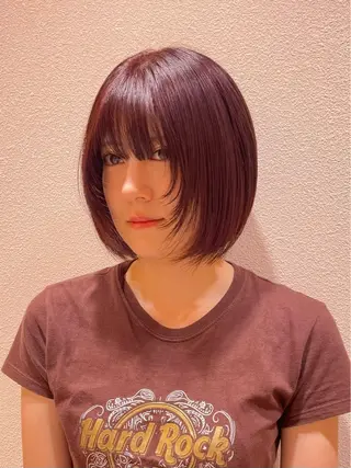 カラー 🌟似合わせショート No.1🌟ホノのヘアスタイル