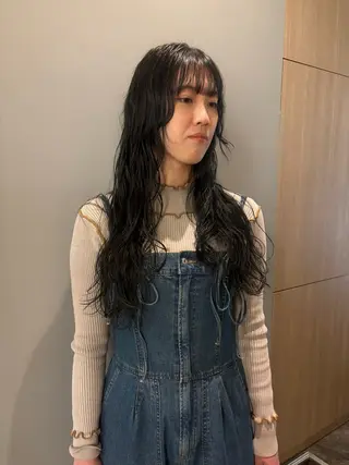 ロング 抜け感レイヤーカット 🐄Hanakaのヘアスタイル