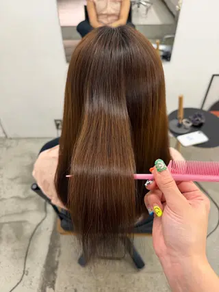 ロング ダブルカラー 大募集中❣️ あいりのヘアスタイル