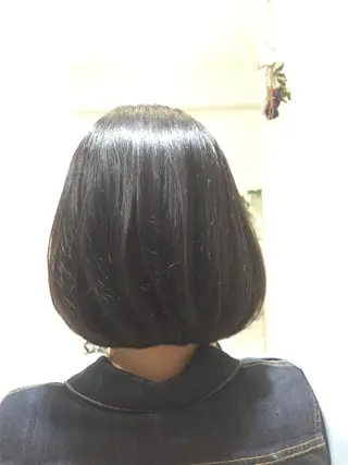 ミディアム 桐谷 一史のヘアスタイル