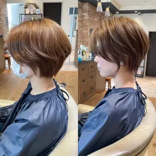 ショート 襟足でお悩みの方✂︎ くびれ職人ハシモトのヘアスタイル