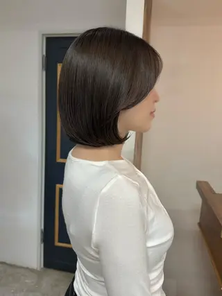 ミディアム NAGISA髪質改善 &透明感カラー🪞のヘアスタイル