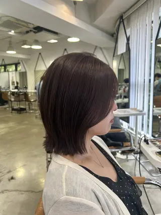 ミディアム Memories 太田美羽のヘアスタイル