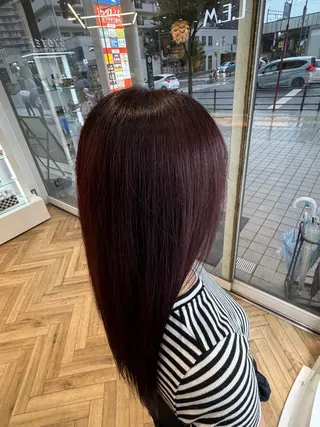 ロング 加藤 拓哉のヘアスタイル
