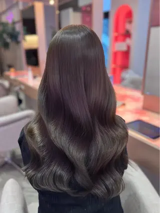 ロング 艶カラー✨レイヤー 𝐚𝐲𝐚𝐤𝐚のヘアスタイル