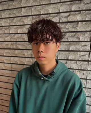 パーマ メンズ UMM daichi メンズパーマのヘアスタイル