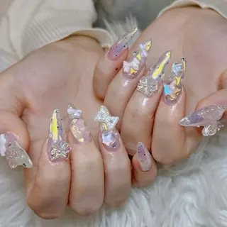 ネイル ANH ゴテゴテネイルのネイルデザイン