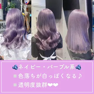 セミロング カラー ハイトーン特化💍 NØRN💍韓国のヘアスタイル