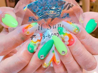 ネイル 長さだし専門店 M2 rikaのネイルデザイン