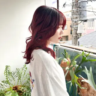 カラー 艶カラー🫧 猿渡 響のヘアスタイル