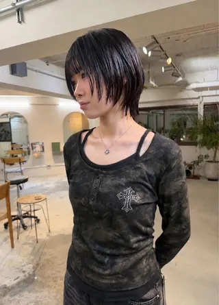 ショート 竹中 彩音のヘアスタイル