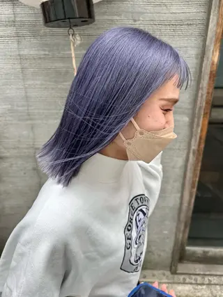 カラー ヤクシジ レンのヘアスタイル