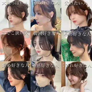 ロング レイヤー/顔周り 田山 穂波のヘアスタイル