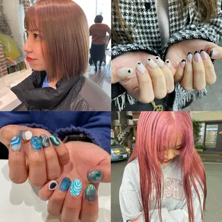 セミロング 個性派ネイル 🌼 ハルカ ♡の眉毛・アイブロウイメージ