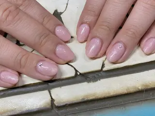 ネイル crystal ⭐︎ colorのネイルデザイン