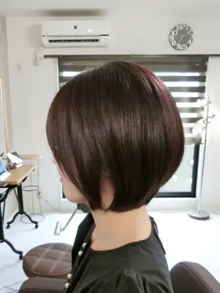 ショート カラー nao 艶カラー・髪質改善のヘアスタイル