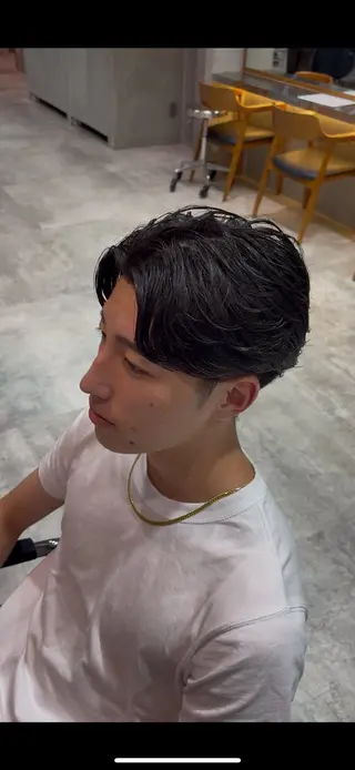パーマ メンズ fifth 清水睦月のヘアスタイル