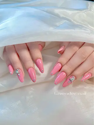 ネイル Lavender nail·中島公園のネイルデザイン
