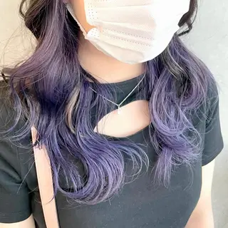 セミロング カラー 《インナーカラー》 YAMADAのヘアスタイル