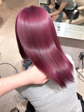 ロング カラー ツヤ髪ハイトーン/ 原宿/Kanau🥀のヘアスタイル