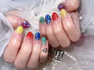 ネイル 葵うさぎ AIのネイルデザイン