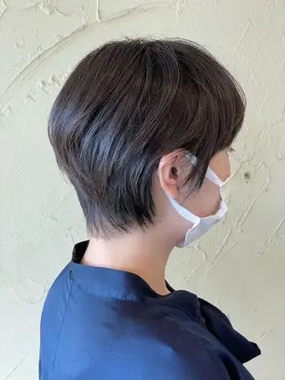 ショート カラー メンズ特化/パーマ指 名No.1/百瀬太郎のヘアスタイル