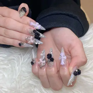 ネイル ANH ゴテゴテネイルのネイルデザイン