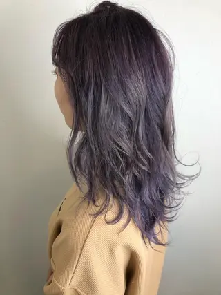 ロング Rubik難波樽本 譲二のヘアスタイル