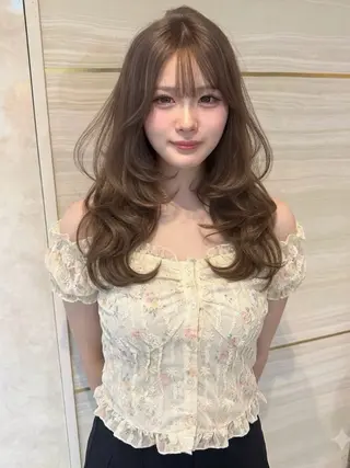 ロング カラー 🎀りな🎀透明感 カラー特化大宮のヘアスタイル