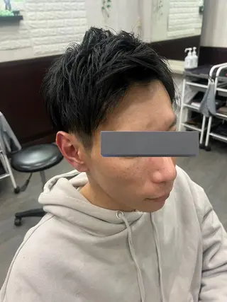 メンズ ウチムラ シンイチのヘアスタイル