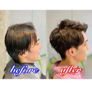 メンズ 🦋韓国系指名No1 店長/圓山 祐也🦋のヘアスタイル