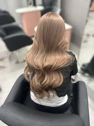 セミロング カラー THE ECT 🌸濱吉優希🌸のヘアスタイル