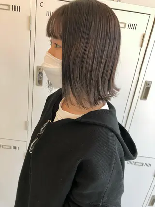 ミディアム カラー Saori / ボブ /顔周り/カラー🎀のヘアスタイル