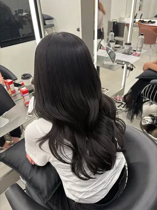 ロング カラー 瀬守 秀哉のヘアスタイル