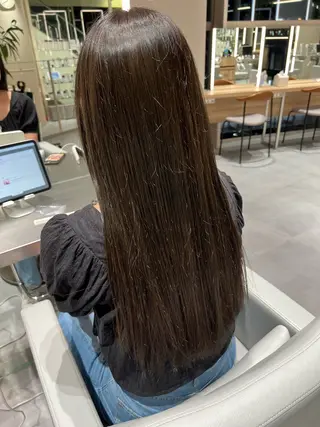 ロング カラー 清水 翔太のヘアスタイル