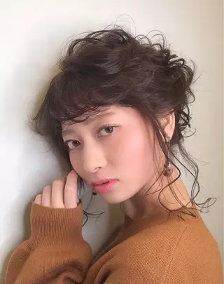 ミディアム LUMIA/オーナー 西田わかばのヘアスタイル