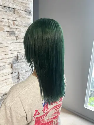 セミロング 林 昌宏のヘアスタイル
