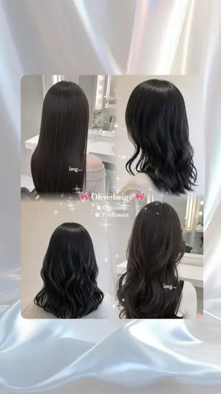 カラー LuLu/カラー ⪩⪨꙳⋆aimi ︎のヘアスタイル
