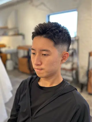 ショート 尭部 佑太のヘアスタイル