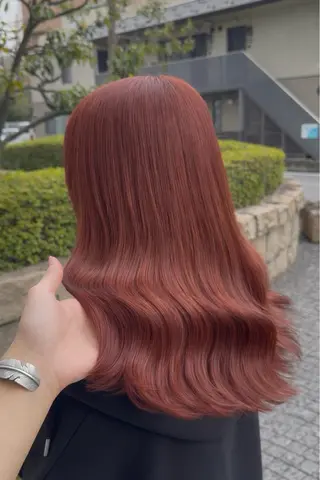 ロング カラー レイヤーカット/ ブリーチカラー/雅人のヘアスタイル