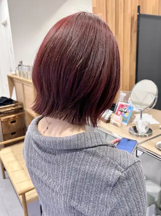 ショート カラー レイヤーカット⛓ hina🩶のヘアスタイル