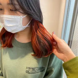 ミディアム カラー 🌷Asuka /レイヤーカット🌷のヘアスタイル